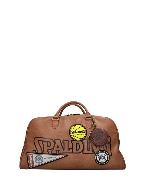 Borsone in ecopelle SPALDING | 448294COGNAC