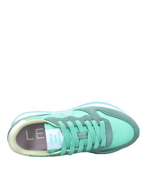 Sneakers in camoscio e tessuto SUN68 | Z35201ACQUA