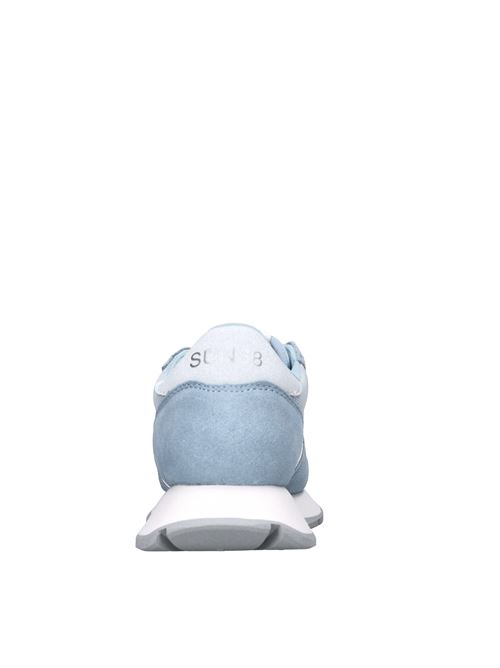 Sneakers in camoscio e tessuto SUN68 | Z35203AZZURRO