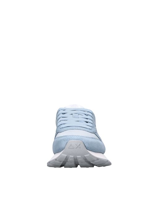 Sneakers in camoscio e tessuto SUN68 | Z35203AZZURRO