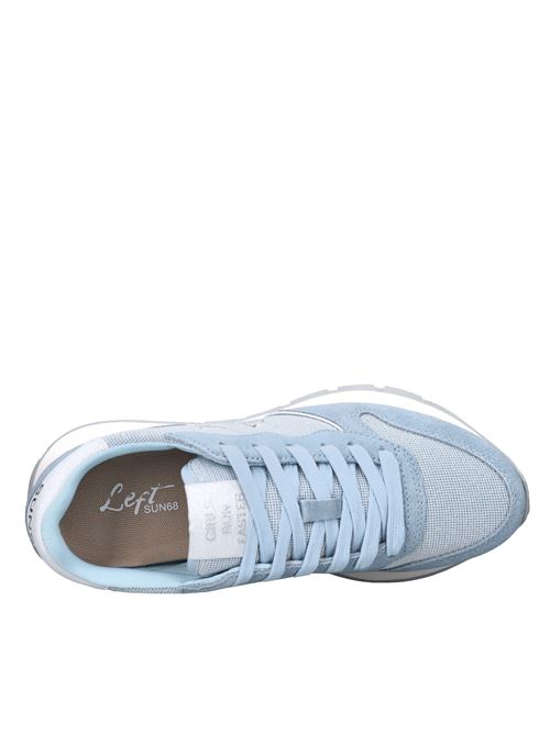 Sneakers in camoscio e tessuto SUN68 | Z35203AZZURRO