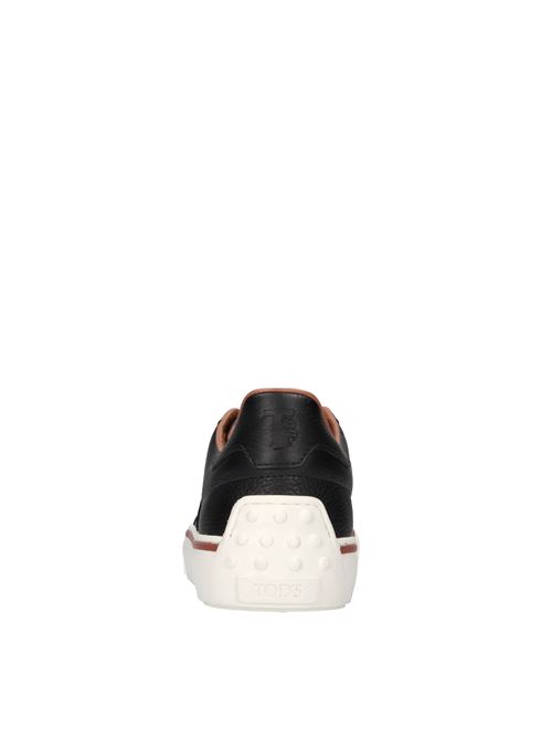 Sneakers in pelle TOD'S | XXM03E0GC50TLDB999NERO