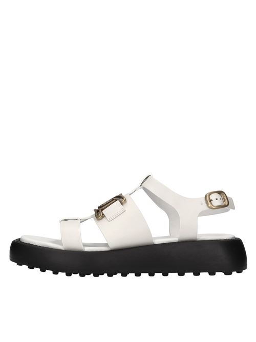 Sandali in pelle. TOD'S | XXW11K0GQ80MIDB001BIANCO