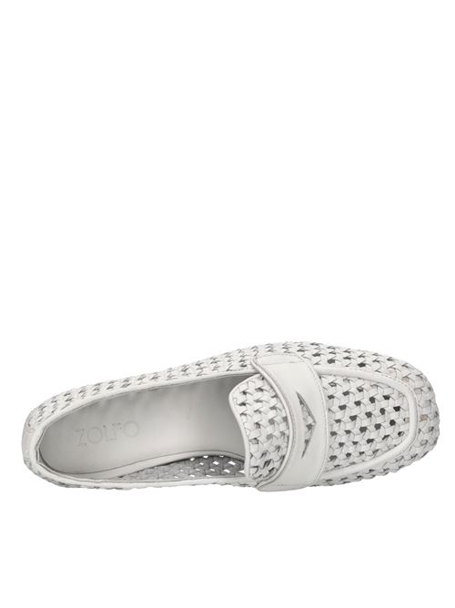 Mocassini in pelle ZOLFO | 251-17-86-CHWBIANCO
