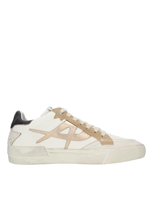Sneakers modello MOONLIGHT06 in pelle ASH | MOONLIGHT06BEIGE-BIANCO