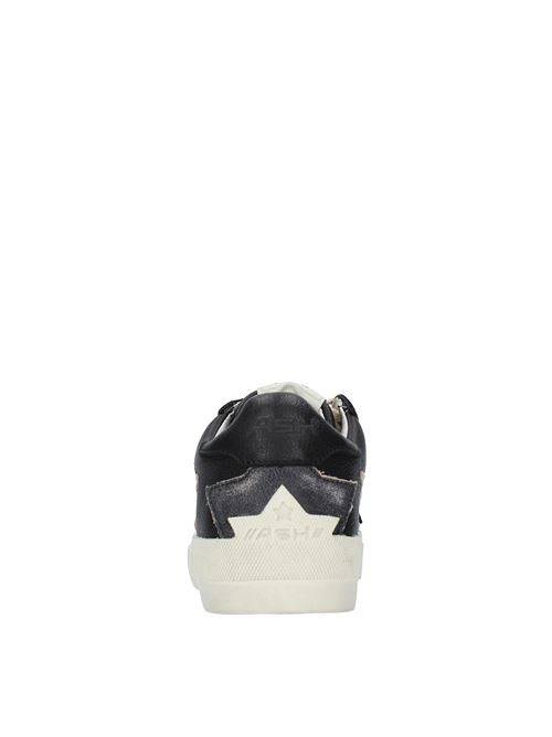 Leather trainers model MOONLIGHT07 ASH | MOONLIGHT07BEIGE-NERO