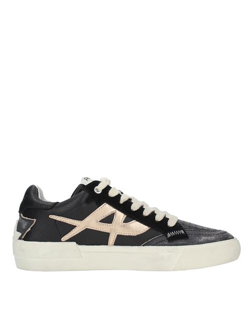 Leather trainers model MOONLIGHT07 ASH | MOONLIGHT07BEIGE-NERO