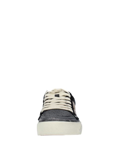 Leather trainers model MOONLIGHT07 ASH | MOONLIGHT07BEIGE-NERO