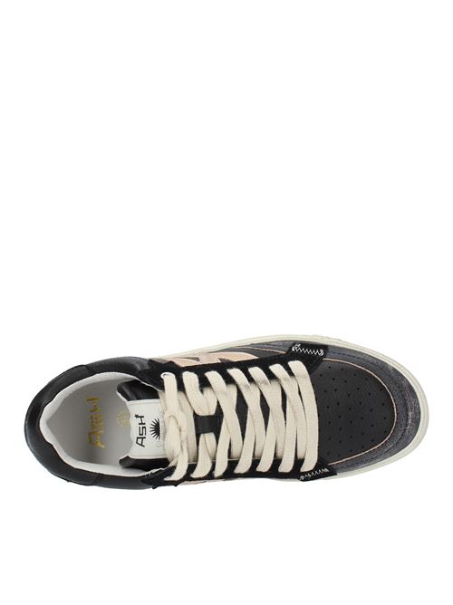Leather trainers model MOONLIGHT07 ASH | MOONLIGHT07BEIGE-NERO