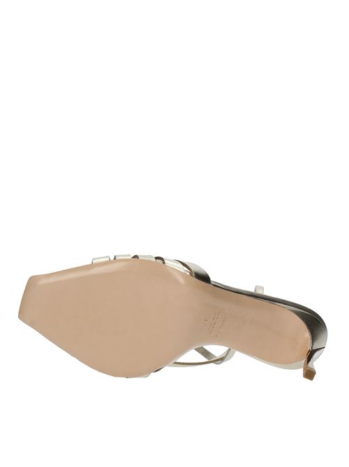 Sandali CASADEI modello SUPERBLADE JOLLY in pelle CASADEI | 1L256X080ORO