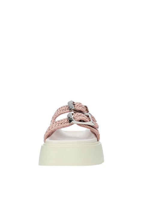Sandali Flat CASADEI modello BIRKY-ALE in pelle CASADEI | 2M392X0401ROSA-BIANCO