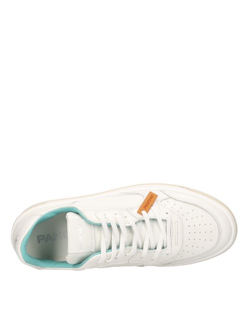 P02 LOW-TOP trainers by PANCHIC in leather PANCHIC | P02M001BIANCO