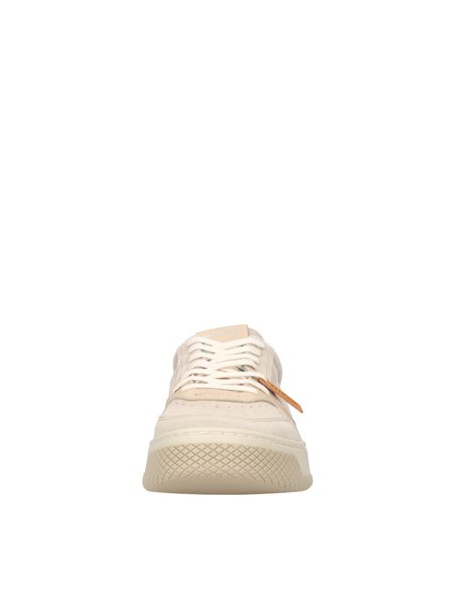 PANCHIC model P02 LOW-TOP trainers in suede with leather inserts PANCHIC | P02M001NEBBIA