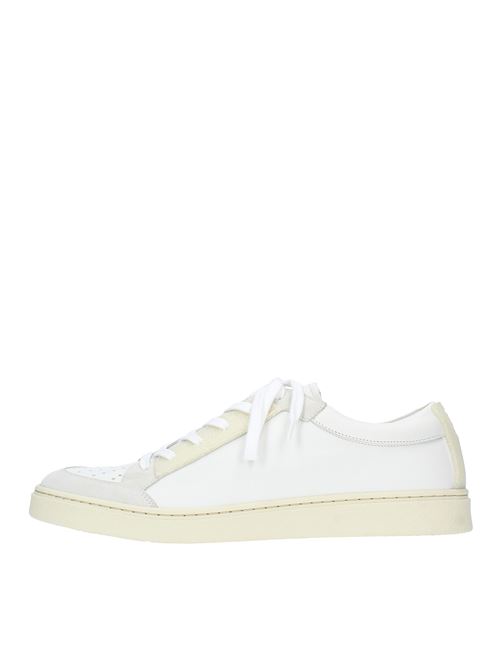 Sneakers modello 17401A MINUS in pelle e camoscio PANTANETTI | 17401ABIANCO
