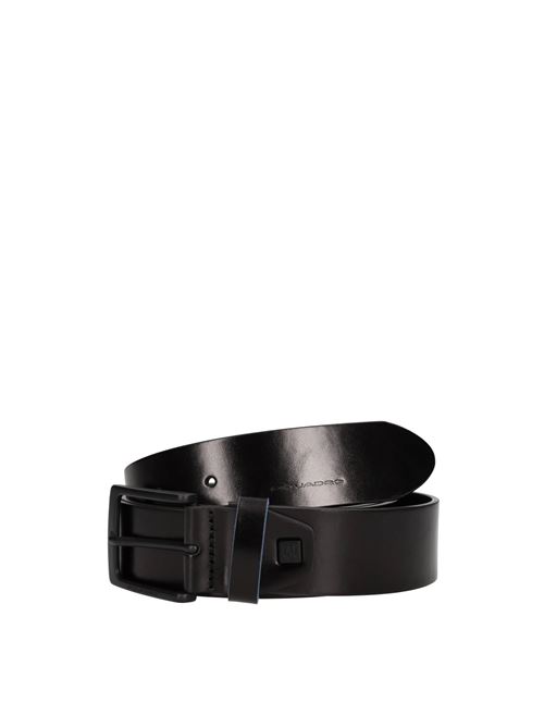 Cintura in pelle ed ecopelle PIQUADRO | CU6183B2VNERO