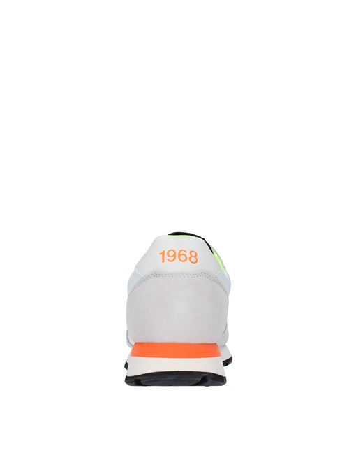 Sneakers in camoscio e tessuto SUN68 | Z34102BIANCO