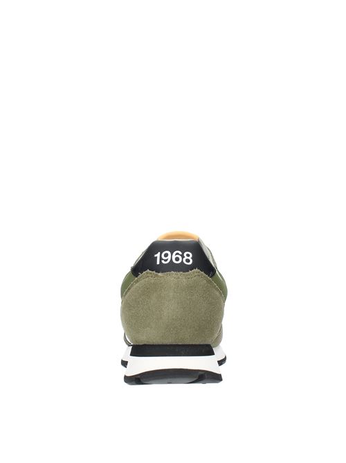 Sneakers in camoscio e tessuto SUN68 | Z34106MILITARE