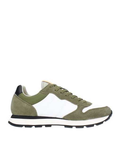 Sneakers in camoscio e tessuto SUN68 | Z34106MILITARE