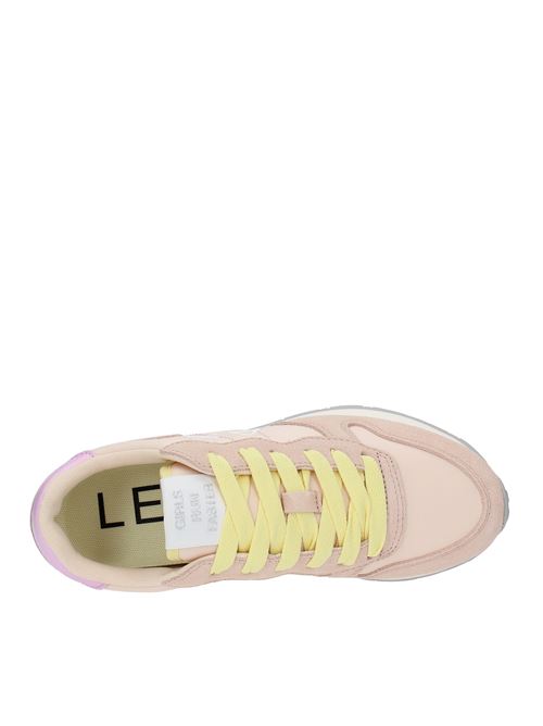 Sneakers in camoscio e tessuto SUN68 | Z34201PORCELLANA