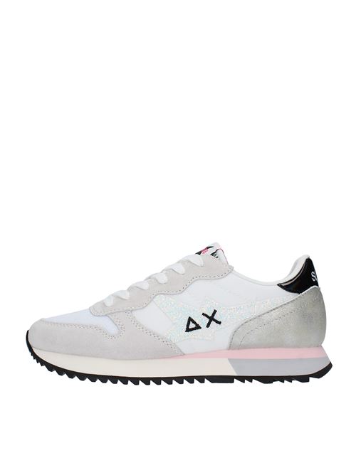 Sneakers in camoscio e tessuto SUN68 | Z34211BIANCO-NERO