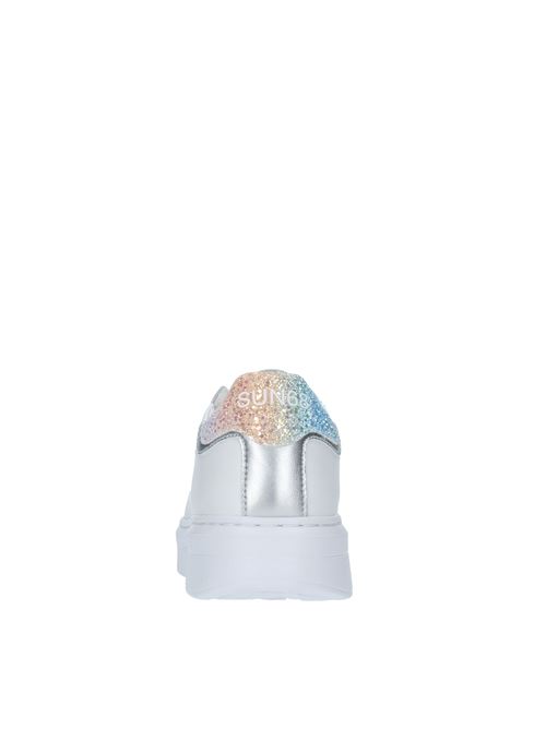 Sneakers in pelle SUN68 | Z34226BIANCO-MULTICOLOR