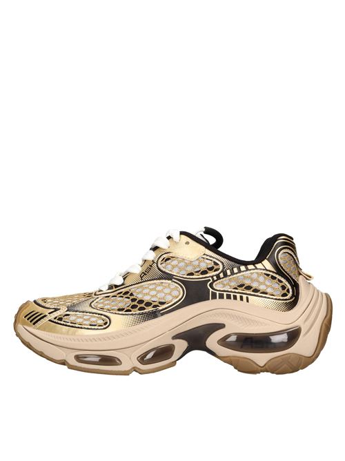 Sneakers model DRAGON in eco-leather and fabric ASH | DRAGONORO