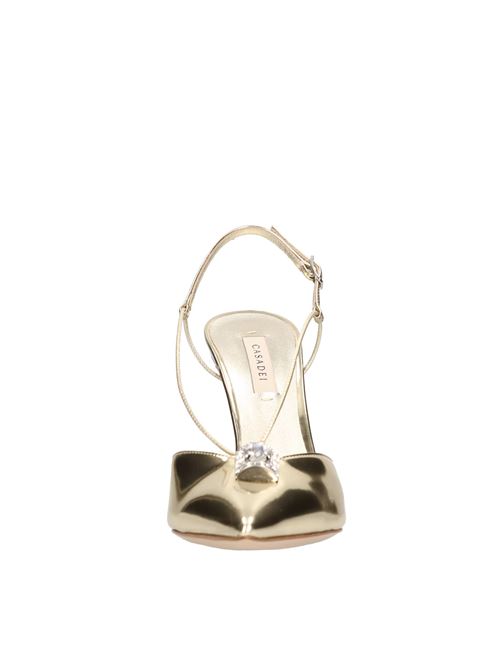 Décolleté slingback model BLADE CAS25 in eco-leather CASADEI | 1G622J100MC263PLATINO