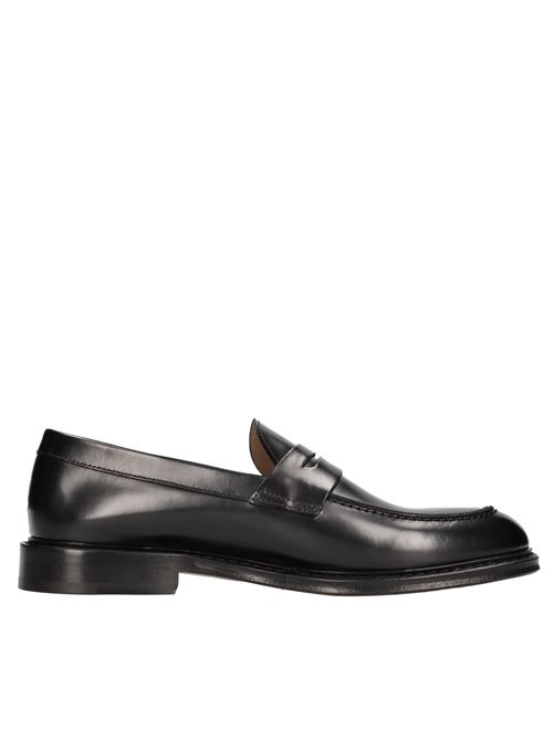Leather moccasins CERBERO | PC1NERO