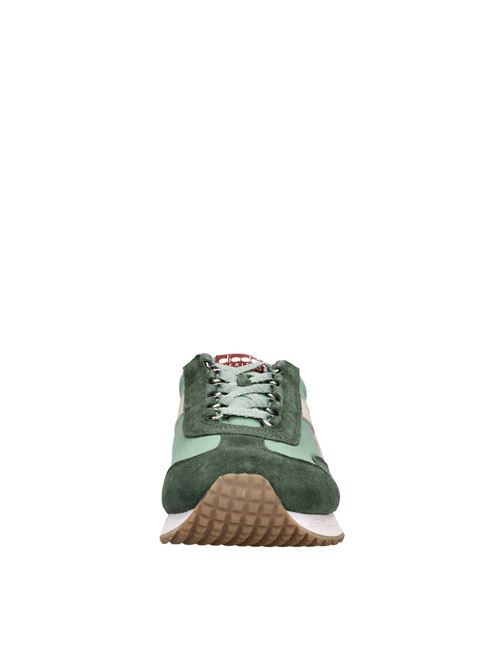 Sneakers modello HERITAGE Equipe H Dirty Stone Wash Evo in tessuto e pelle scamosciata DIADORA | 201.181576VERDE
