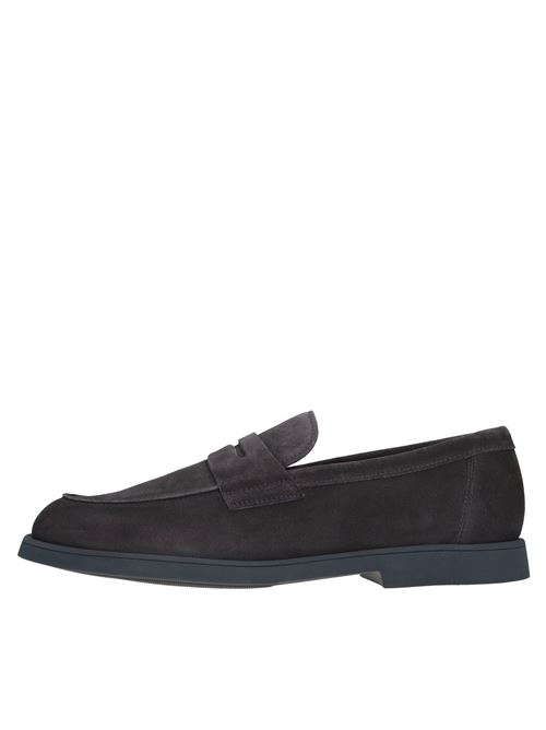 Mocassini in camoscio DOUCAL'S | DU3442HARSUY009BB15NOTTE