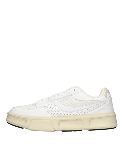 Sneakers modello STRIDE 01 in tessuto ed ecopelle FESSURA | STR001BIANCO