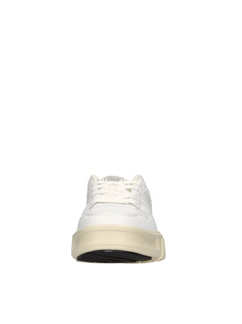 Sneakers modello STRIDE 01 in tessuto ed ecopelle FESSURA | STR001BIANCO