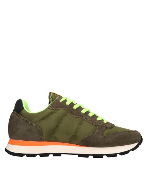Sneakers model Z35102 SUN68 in suede leather and breathable fabric SUN68 | Z35102MILITARE