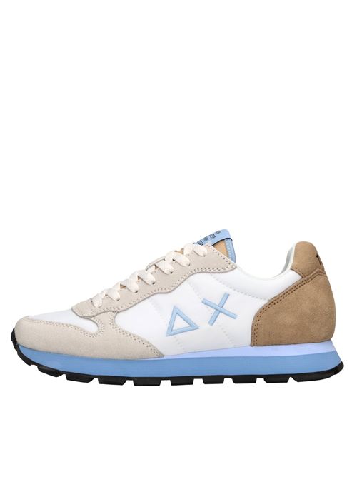 Sneakers model Z35108 SUN68 in suede leather and breathable fabric SUN68 | Z35108BIANCO
