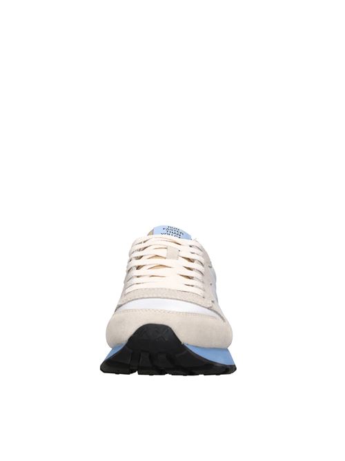 Sneakers model Z35108 SUN68 in suede leather and breathable fabric SUN68 | Z35108BIANCO