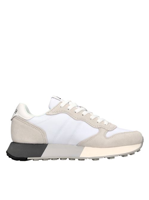 Sneakers modello Z35112 SUN68 in pelle scamosciata e tessuto traspirante SUN68 | Z35112BIANCO