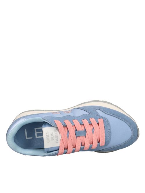 Sneakers modello Z35201 SUN68 in pelle scamosciata e tessuto traspirante SUN68 | Z35201AZZURRO
