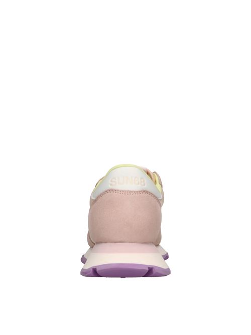 Sneakers modello Z35201 SUN68 in pelle scamosciata e tessuto traspirante SUN68 | Z35201PORCELLANA