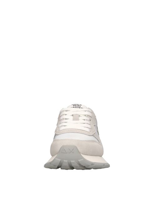 Sneakers model Z35202 SUN68 in suede leather and breathable fabric SUN68 | Z35202BIANCO