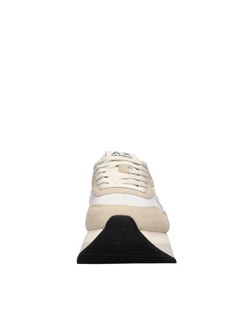 Sneakers modello Z35209 SUN68 in pelle scamosciata e tessuto traspirante SUN68 | Z35209BIANCO