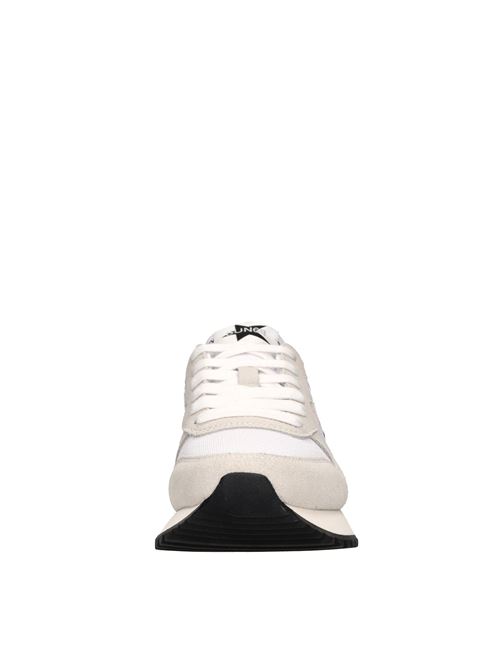 Sneakers modello Z35212 SUN68 in pelle scamosciata e tessuto traspirante SUN68 | Z35212BIANCO