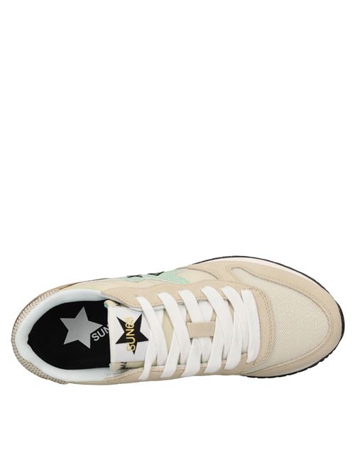 Sneakers modello Z35212 SUN68 in pelle scamosciata e tessuto traspirante SUN68 | Z35212PANNA