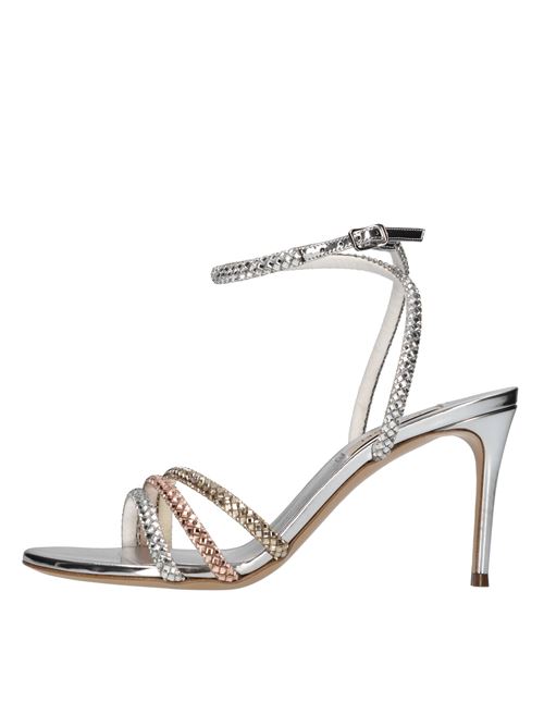 Sandali Julia Andromeda in cristalli multicolor CASADEI | 1L445B0801C2967ARGENTO
