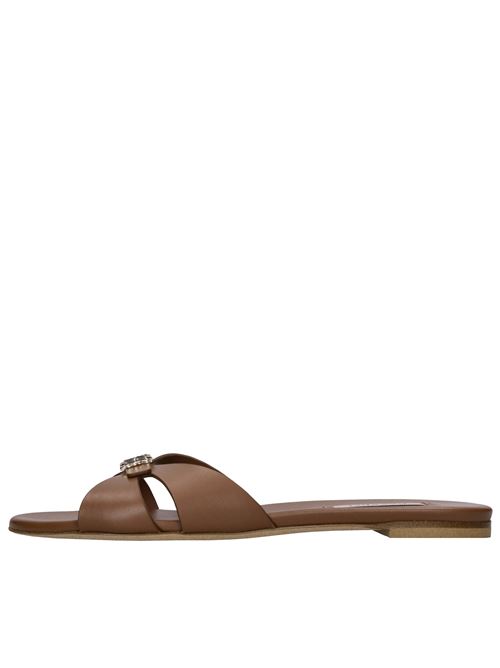 Flat in pelle CASADEI | 1M564B0101C2124RUM