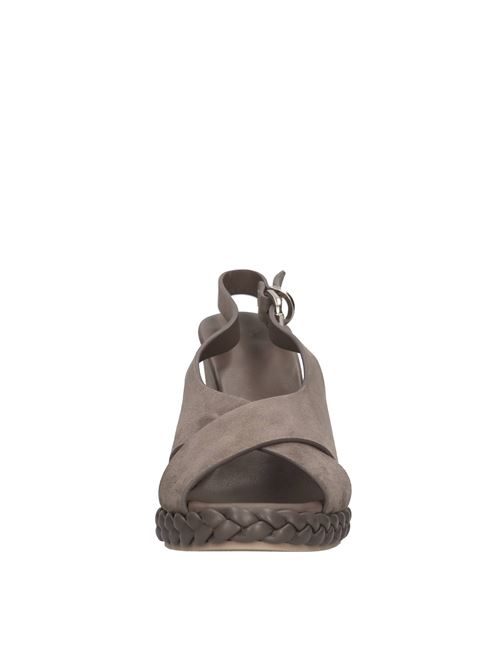 Zeppe Blur in camoscio CASTANER | BLURTAUPE