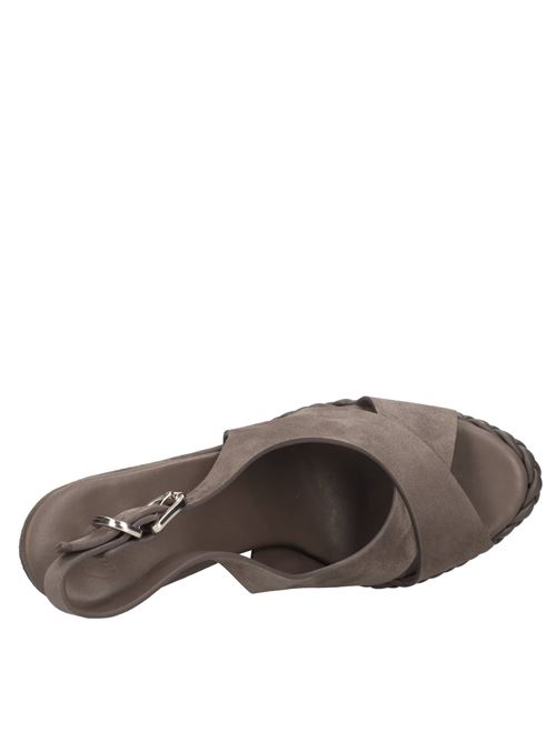 Zeppe Blur in camoscio CASTANER | BLURTAUPE