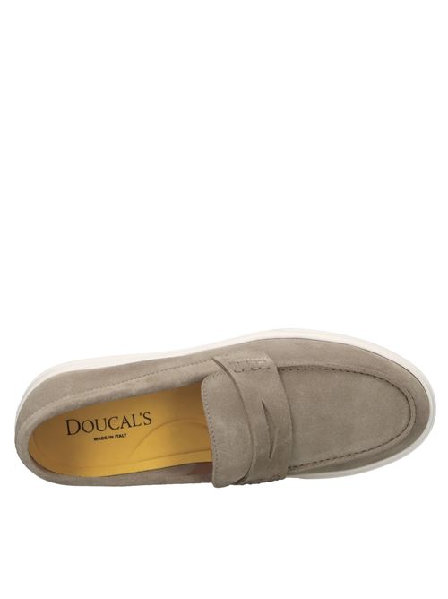 Mocassini in camoscio DOUCAL'S | DU3546STEVUY009VISONE-SABBIA