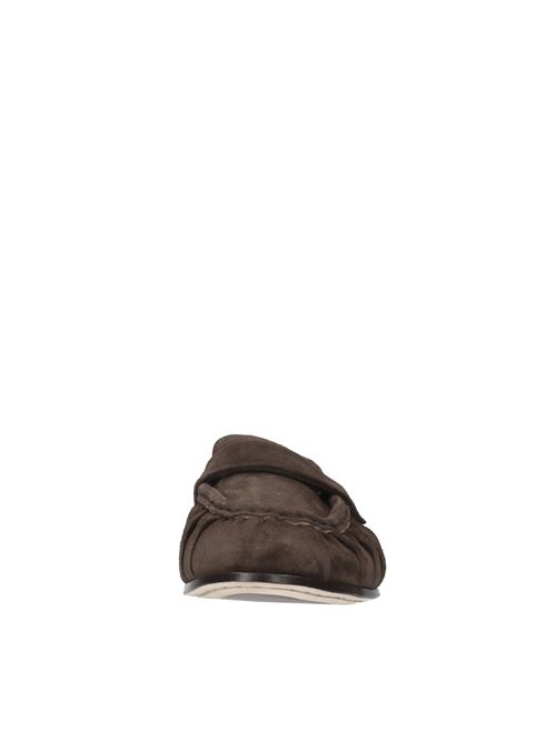 Mocassini in camoscio STURLINI | U2104EBANO