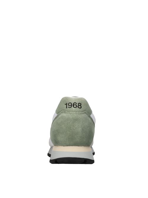 Sneakers in camoscio pelle e tessuto SUN68 | Z36106BIANCO