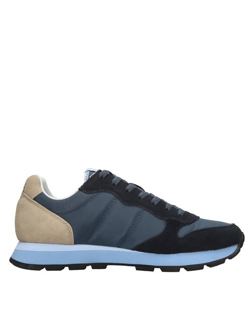 Sneakers in camoscio e tessuto SUN68 | Z36106NAVY